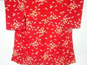 アンティーク　錦紗瓢箪模様長襦袢